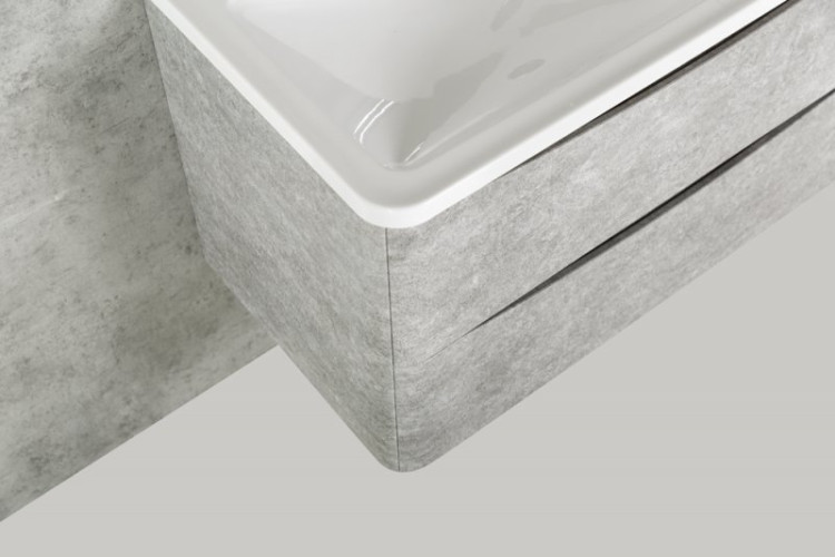 База под раковину подвесная с двумя выкатными ящиками BelBagno ACQUA-1000-2C-SO-RVB