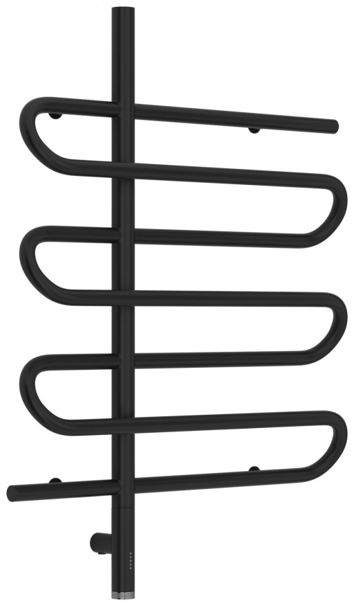 Полотенцесушитель электрический Сунержа Эпатаж 3.0 800х600 МЭМ левый Матовый чёрный