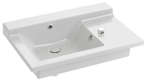 Подвесная раковина-столешница 80 х 54 см Jacob Delafon SOPRANOEXL122-00