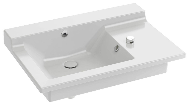 Подвесная раковина-столешница 80 х 54 см Jacob Delafon SOPRANOEXL122-00