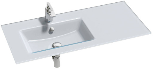 Стеклянная раковина-столешница 100 см Jacob Delafon VOXEB2103-DD4