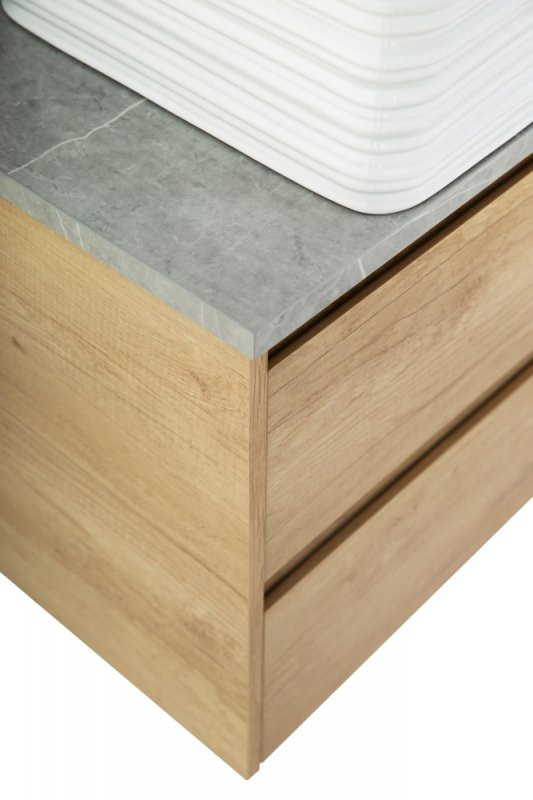 Столешница из керамогранита без отверстия под смеситель BelBagno KEP-120-MNO-W0