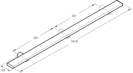 Полотенцедержатель-подставка Jacob Delafon PANOLUX E64004-SHP
