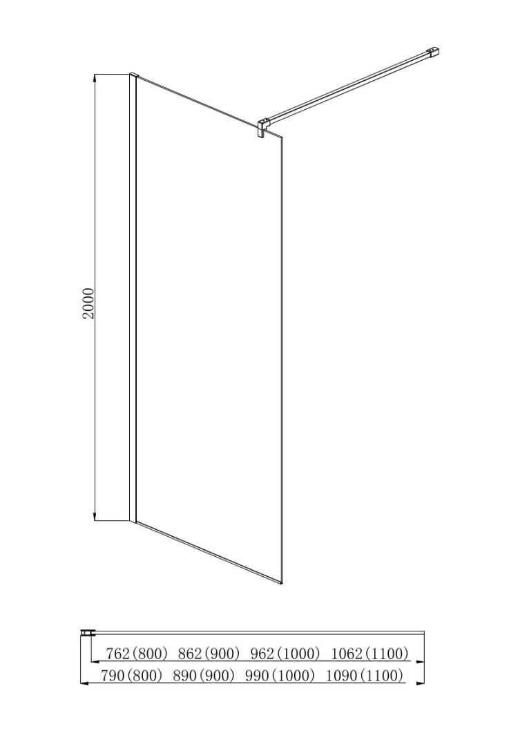 Душевая перегородка Aquatek #Н/Д