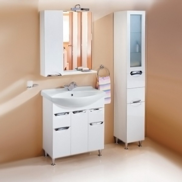 Тумба под раковину Aqwella Лайн 75