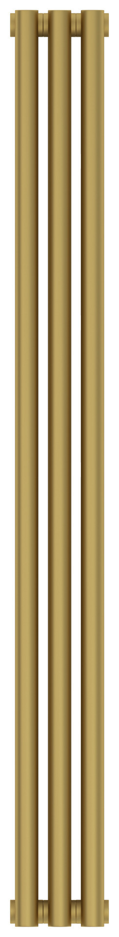 Отопительный радиатор Сунержа Эстет-11 1200х135 3 секции Матовое золото