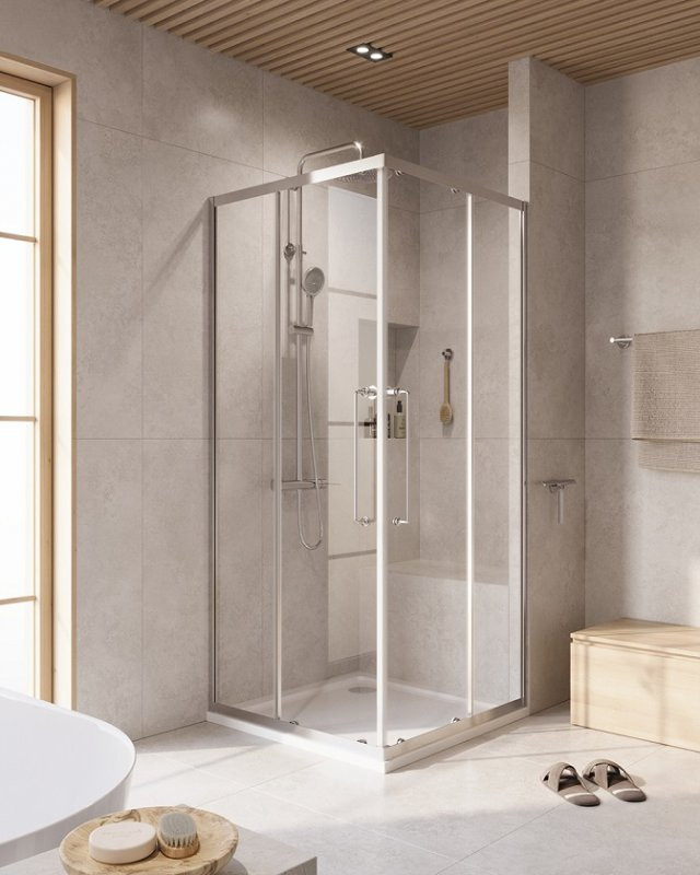 Душевой уголок RELAX-304-A-2 Cezares RELAX-304-A-2-90-C-BORO