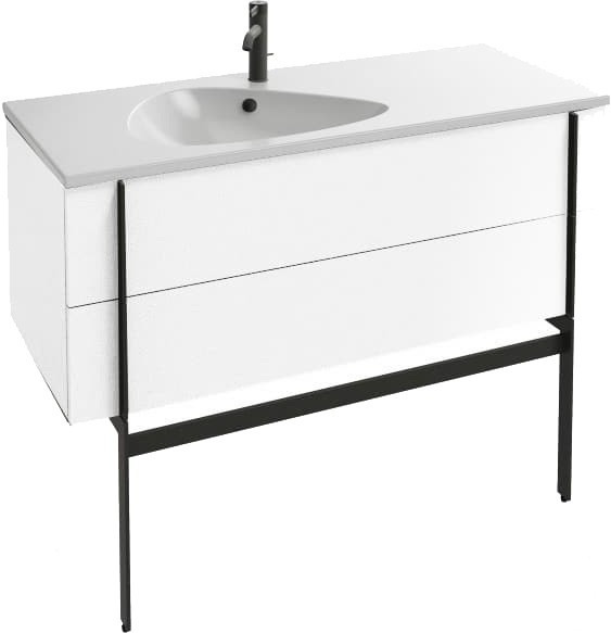 Тумба под раковину Jacob Delafon Nouvelle Vague 120 подвесная 2 ящика