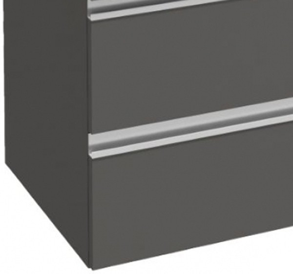 Тумба под раковину Jacob Delafon Vox 60 подвесная 2 ящика прямые ручки