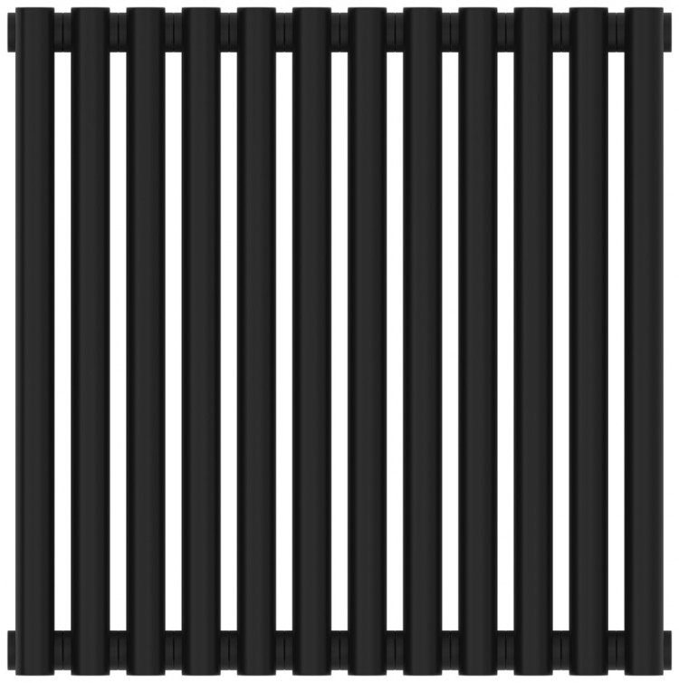 Отопительный радиатор Сунержа Эстет-11 500х540 12 секций Матовый чёрный