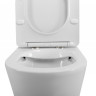 Чаша унитаза безободкового с сиденьем дюропласт soft close P-trap Cezares BB2149CPR/SC