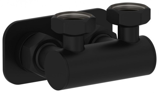 Модуль 2х3/4&quot; Сунержа угловой EU50 Матовый чёрный