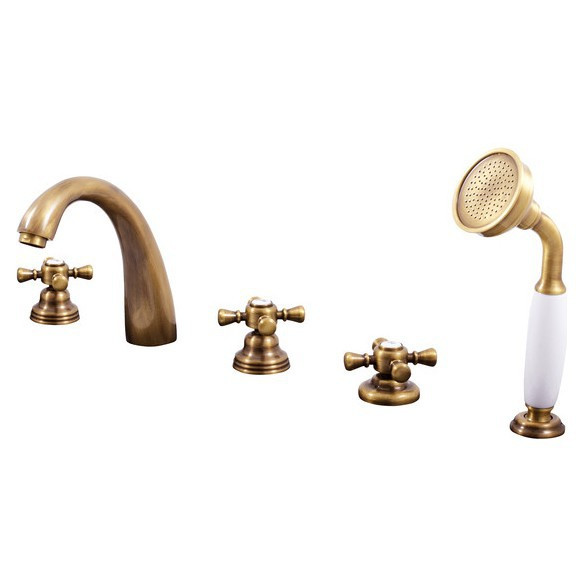 Смеситель на борт ванны Rav Slezak Morava MK376.5PSM