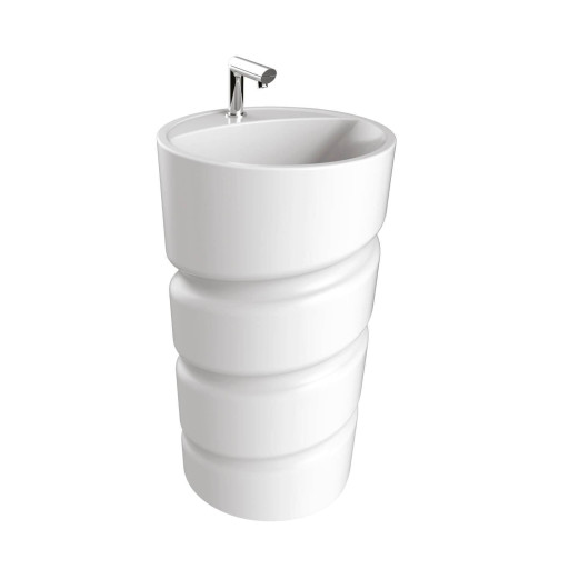 CREAVIT Раковина моноблок с отверстием для смесителя CL084.00000