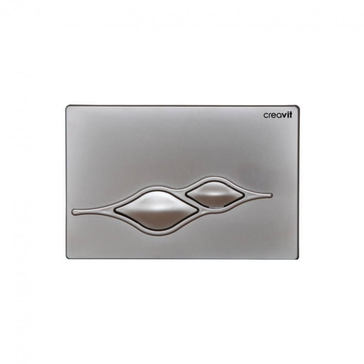 CREAVIT Кнопка для инсталляции UFO матовая серая