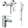 Комплект смесителей Hansgrohe SET Logis E 70 (b)
