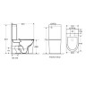 Унитаз компакт Delice France Lorraine Q Compact
