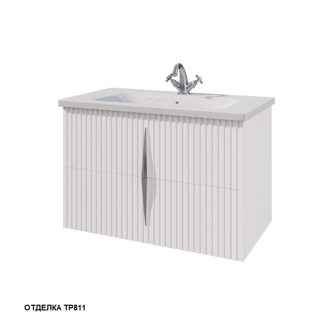 НОВАРА тумба 80 два ящика для раковины Эйфория-80