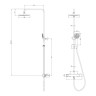 Смеситель Lemark Bronx LM3770GM для душа термостатический
