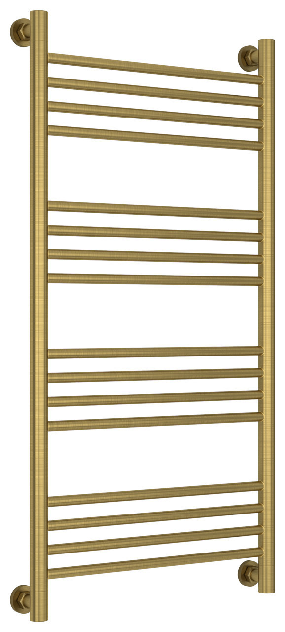 Полотенцесушитель водяной Сунержа Богема+ прямая 1000х500 Состаренная латунь