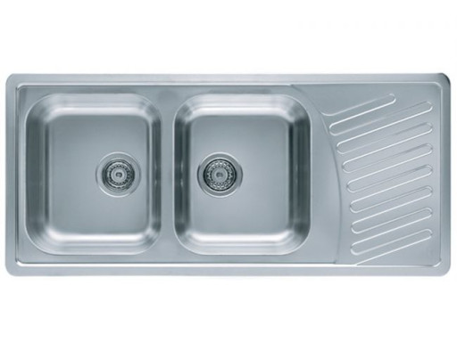 Мойка ELEGANT 70 SAT-90 1110X510 в комплекте с сифоном 1130555,