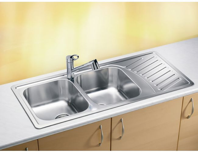 Мойка ELEGANT 70 SAT-90 1110X510 в комплекте с сифоном 1130555,