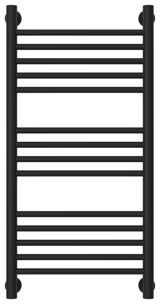 Полотенцесушитель водяной Сунержа Богема+ прямая 800х400 Матовый чёрный