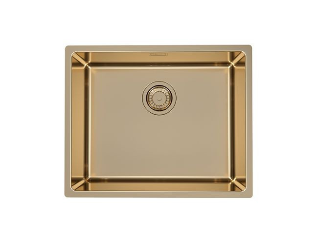 Мойка KOMBINO 50 MONARCH BRONZE SAT-90 542X442X195 U  в компл. с выпуском без сифона,