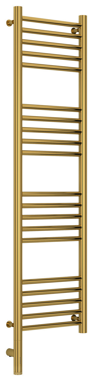 Полотенцесушитель электрический Сунержа Богема 3.0 прямая 1200х300 МЭМ левый Золото