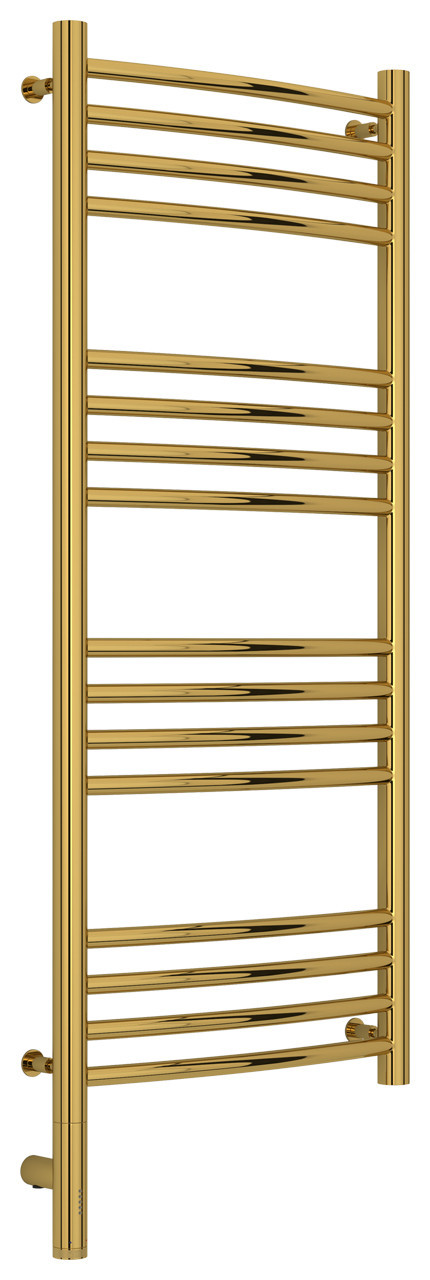 Полотенцесушитель электрический Сунержа Богема 3.0 выгнутая 1000х400 МЭМ левый Золото