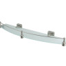 WasserKRAFT Rhin K-8744 Полка стеклянная с бортиком