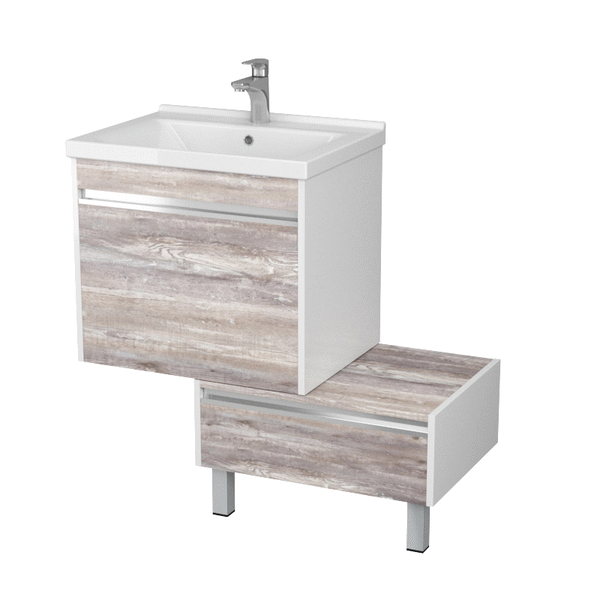 Комод AQUATON Капри 60 бетон пайн 1A231003KPDA0