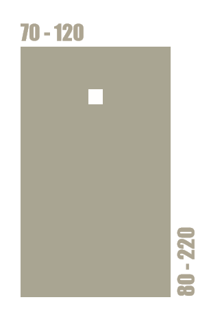 Поддон из акрона серия BASE фактура SLATE Cezares PLATO_BASE_SLATE_90_BLANCO_120x90