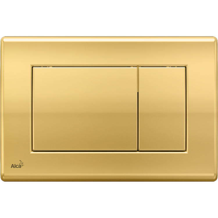 Кнопка управления для скрытых систем инсталляции, золотой Alcadrain M275