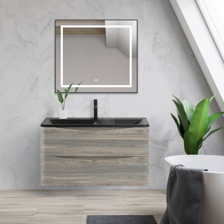 База под раковину подвесная с двумя выкатными ящиками BelBagno ACQUA-1000-2C-SO-CVG