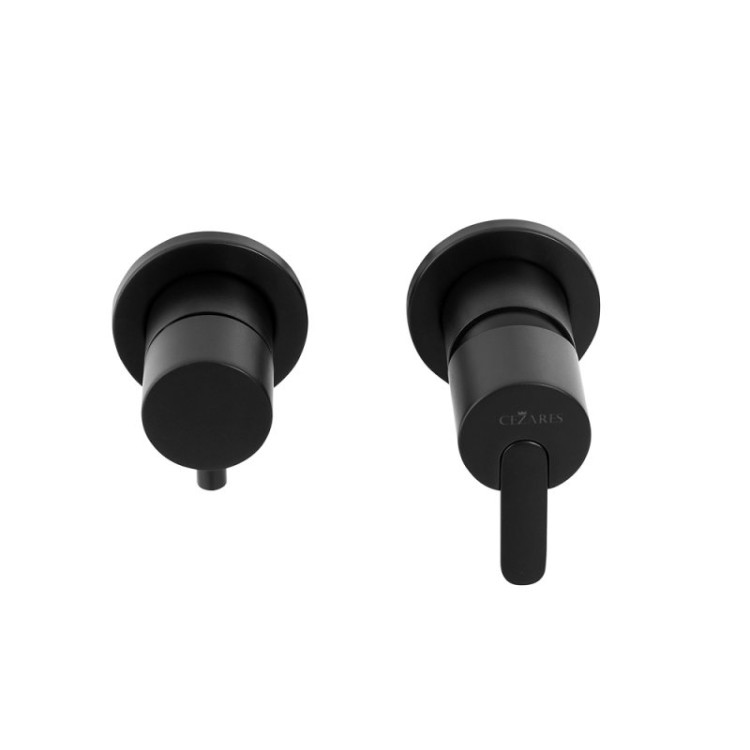 Встраиваемый однорычажный смеситель на 3 выхода Cezares LEAF-VDIM3-01