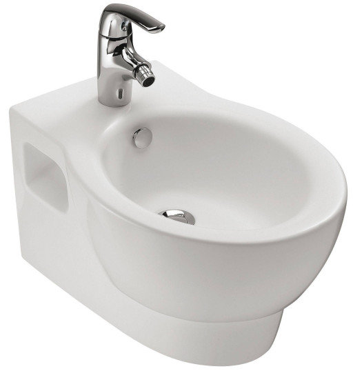 Подвесное биде 54 х 36 см, с одним отверстием для смесителя Jacob Delafon OVE E1586-00