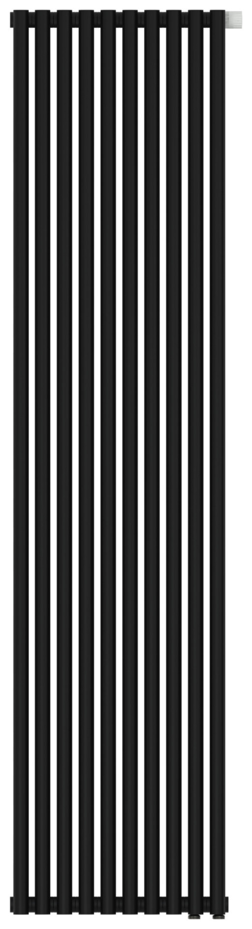 Отопительный радиатор Сунержа Эстет-00 EU50 1800х450 10 секций Матовый чёрный