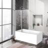 ДУШЕВАЯ ШТОРКА НА ВАННУ BELBAGNO UNO-V-2 Cezares UNO-V-2-120/150-C-Cr
