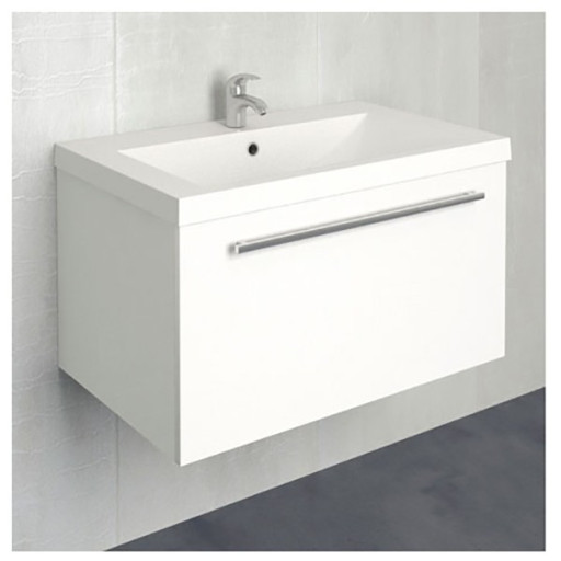 Тумба под раковину 1MarKa Соната 75 подвесная