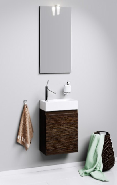 Тумба под раковину Aqwella Леон-МР 40 подвесная