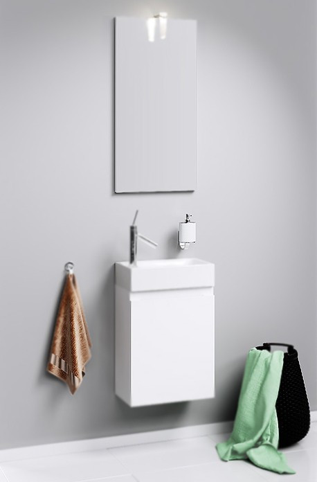 Тумба под раковину Aqwella Леон-МР 40 подвесная