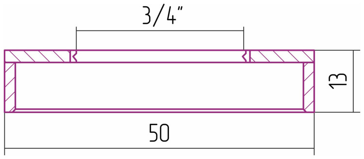 Отражатель Сунержа TUBE н/ж G 3/4
