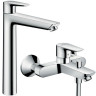 Комплект смесителей Hansgrohe Talis E 71716000+71740000