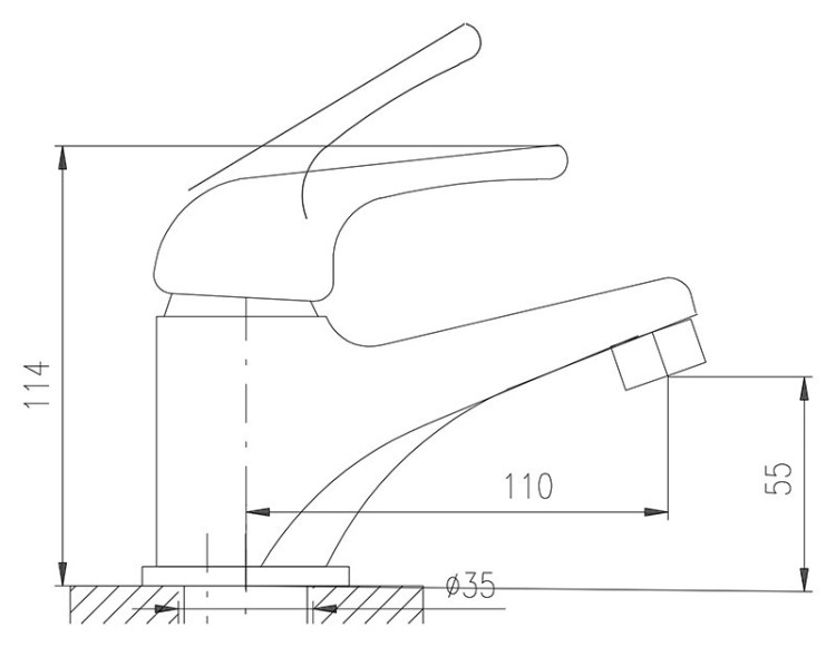 Кран для холодной воды Rav Slezak Seina Junior SAJ091.5