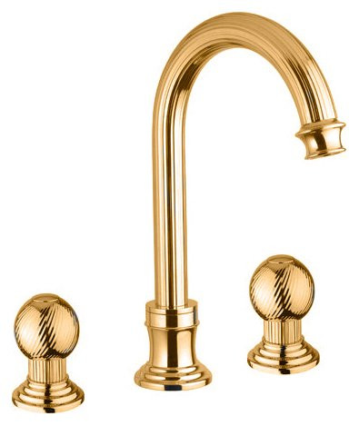 Смеситель для раковины на три отверстия Cezares OLIMP-BLS2-A-02-M