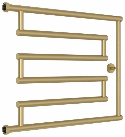 Полотенцесушитель водяной Сунержа High-Tech model &quot;L+&quot; 500х650 Матовая шампань