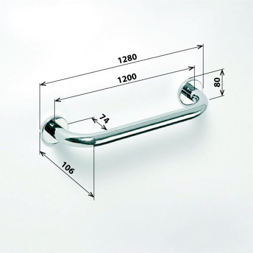 Поручень для ванны Bemeta Help 301101202