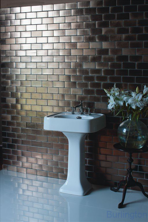 Раковина 600mm с пьедесталом, никель