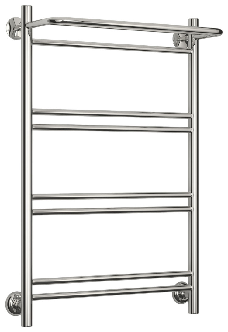 Полотенцесушитель водяной Стилье Версия-Н1 800х500 (Полка+1+2+2+2) П 16 Без покрытия